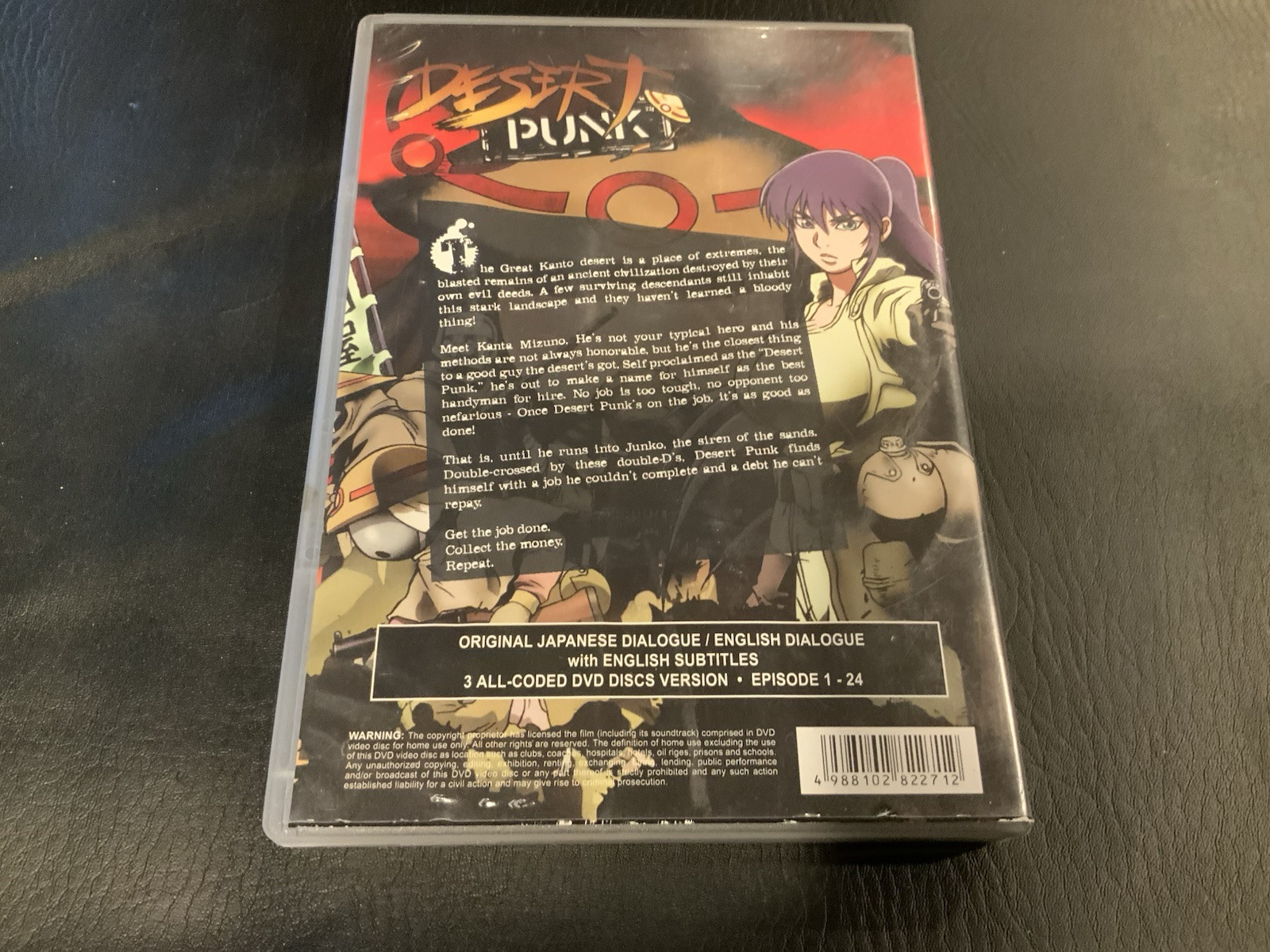 IMPORTED Desert Punk - The Complete Series (3 DVD SET) Episodes 1-24 DUB/SUB Eng - Image 2