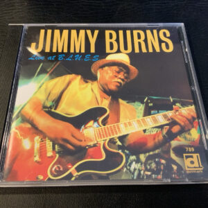 Jimmy Burns - Live at B.L.U.E.S. | Delmar 789 - 2007 | Rare Blues