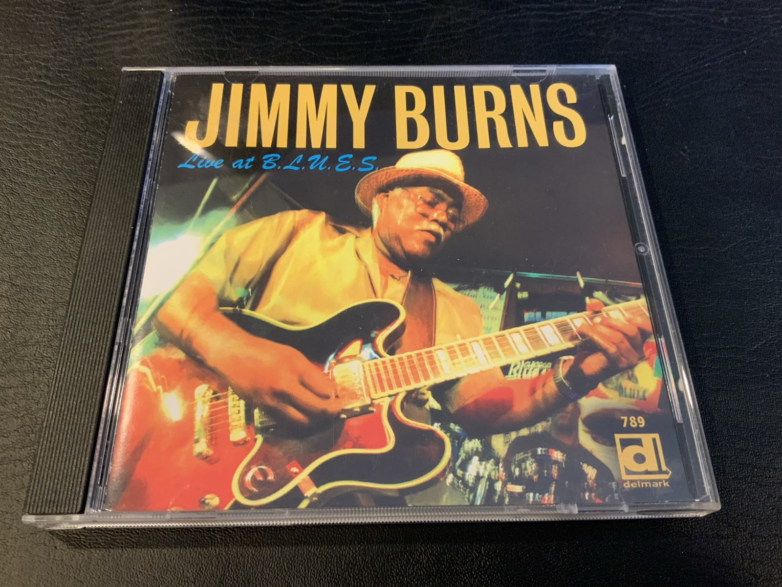 Jimmy Burns - Live at B.L.U.E.S. | Delmar 789 - 2007 | Rare Blues