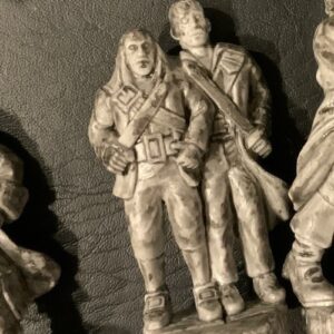 Pirates of Caribbean Dead Man's Chest Pintel Ragetti Knight Grey Chess piece