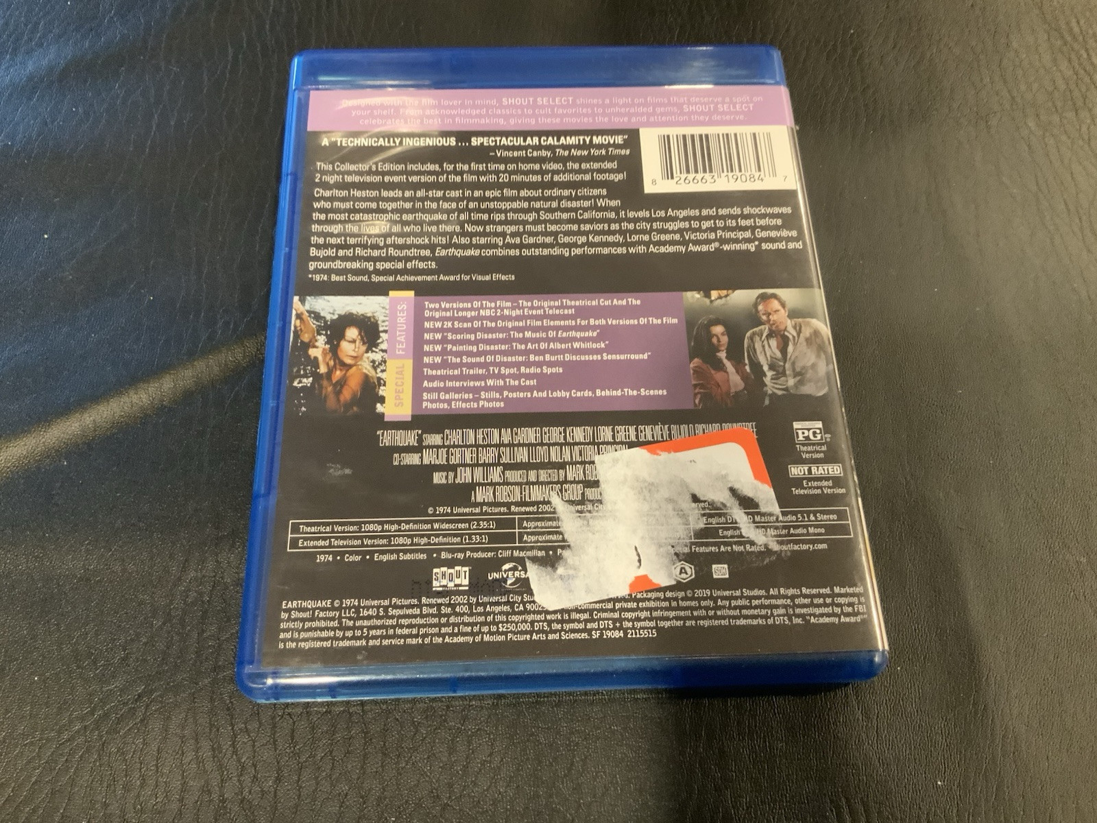 Earthquake - Collector's Edition - Charlton Heston - 2 x Blu-ray - Shout Select - Image 2
