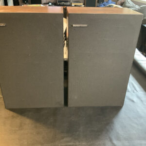 Vintage Boston Acoustics A60 Bookshelf Speakers New Foam See Hear Video