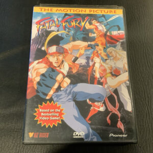 Fatal Fury: The Motion Picture (DVD, 1994) Movie Cult Anime Viz Video