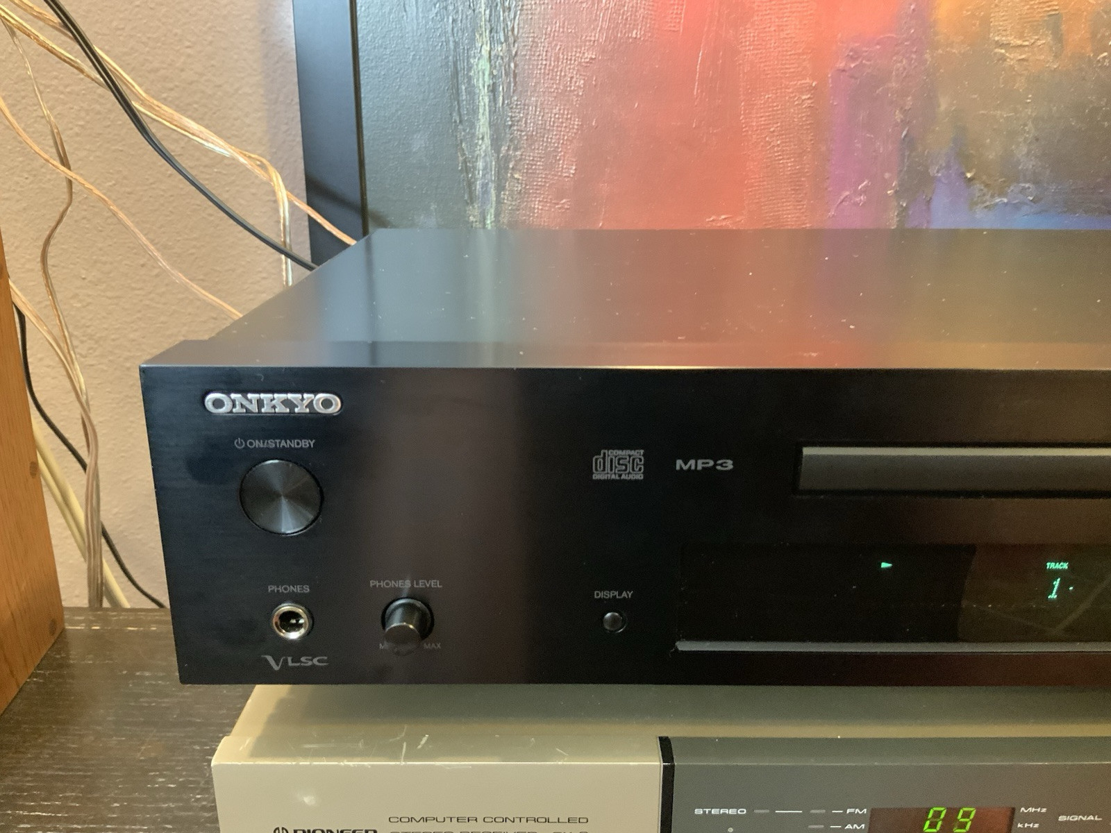 ONKYO C-7030 Compact Disc CD/MP3 Player Black w/Remote 2023 Tested Working VIDEO - Image 2
