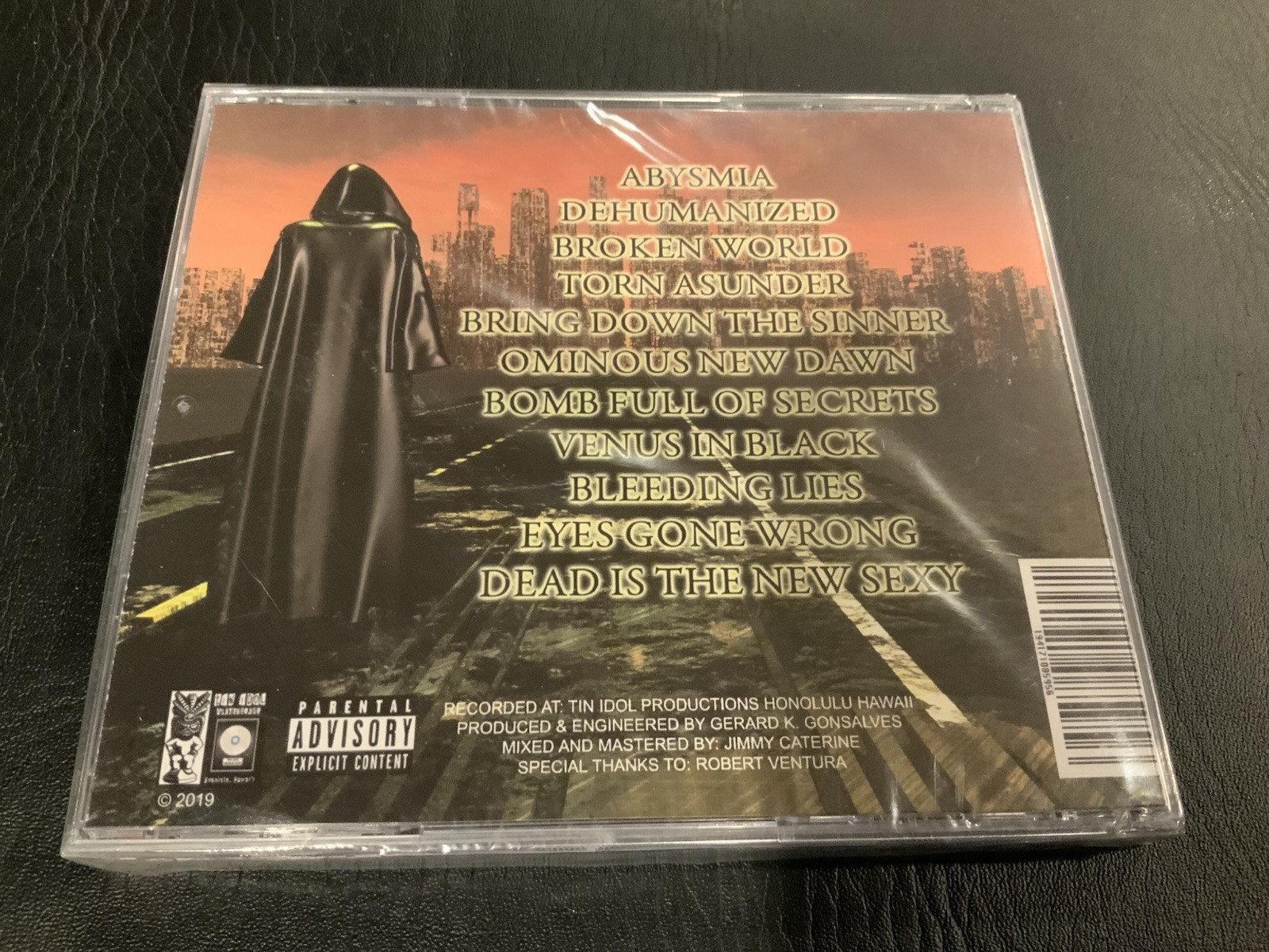 Abysmia - Ominous New Dawn | New Sealed 2019 Tin Idol Productions RAREAF - Image 2