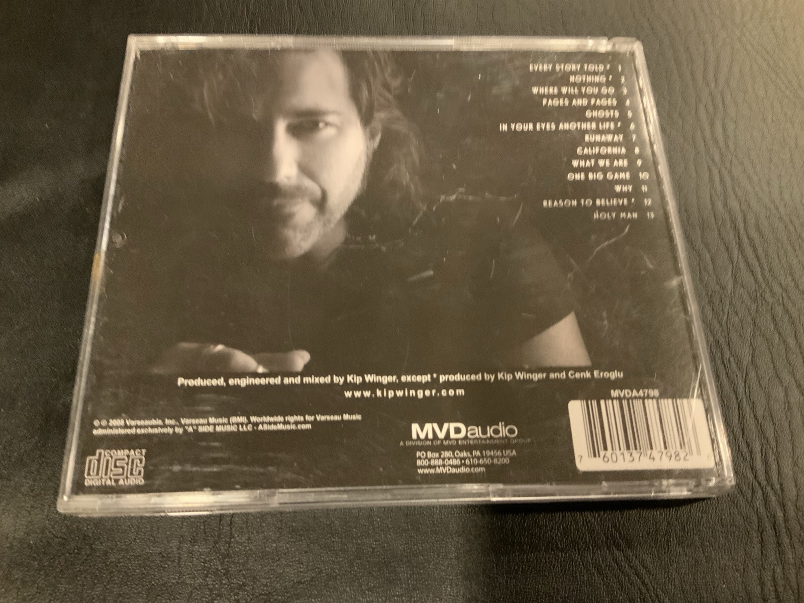 Kip Winger-FROM MOON TO THE SUN-**RARE CD**-2008 1st Release-MVDA4798 Reb Beach - Image 2