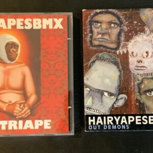 HAIRYAPESBMX 2 CD Lot | Out Demons & Expatriape - VG+ VERY RARE OOP