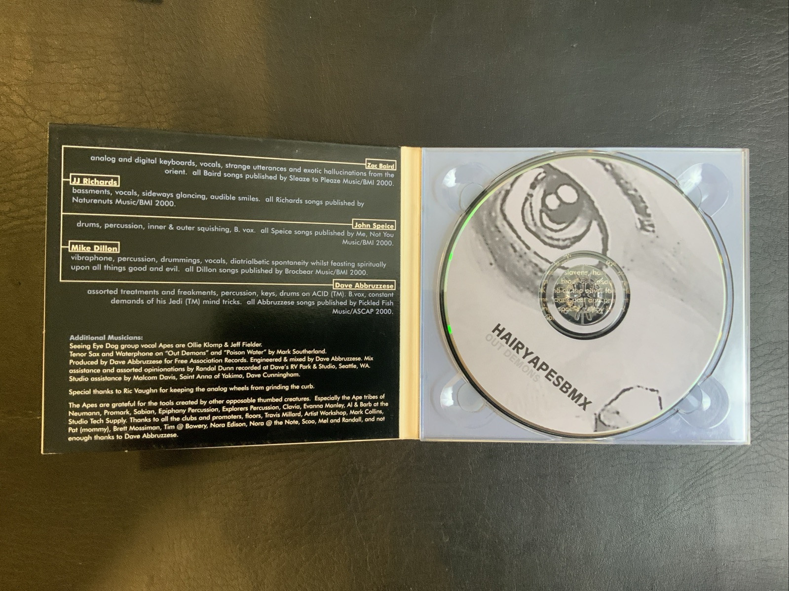 HAIRYAPESBMX 2 CD Lot | Out Demons & Expatriape - VG+ VERY RARE OOP - Image 4