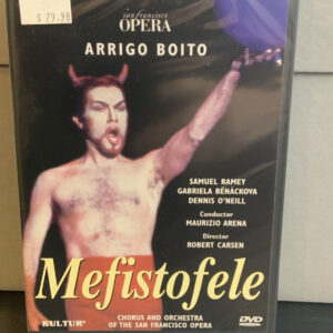 Mefistofele “Arrigo Boito” (DVD) “Opera in Four Acts”…………..BRAND NEW & SEALED!l