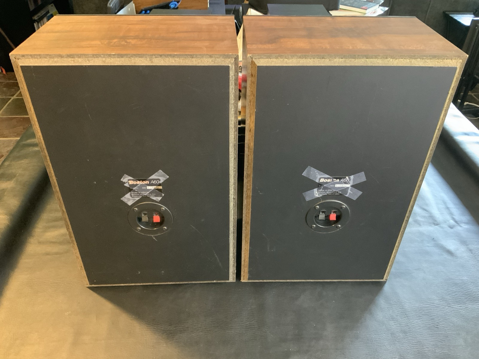 Vintage Boston Acoustics A60 Bookshelf Speakers New Foam See Hear Video - Image 5
