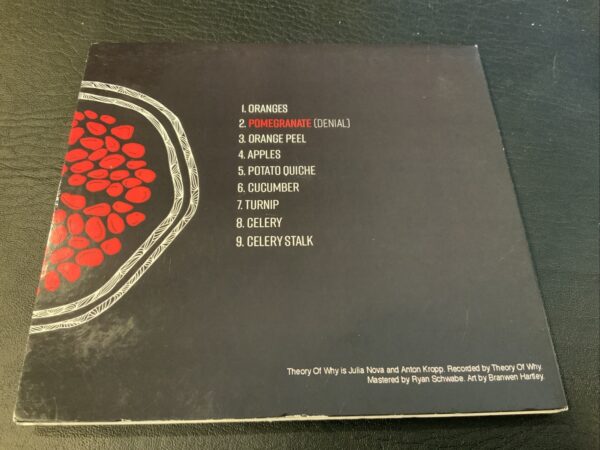 THEORY OF WHY POMEGRANATE   ADVANCE PROMO  GATEFOLD CD - Image 2
