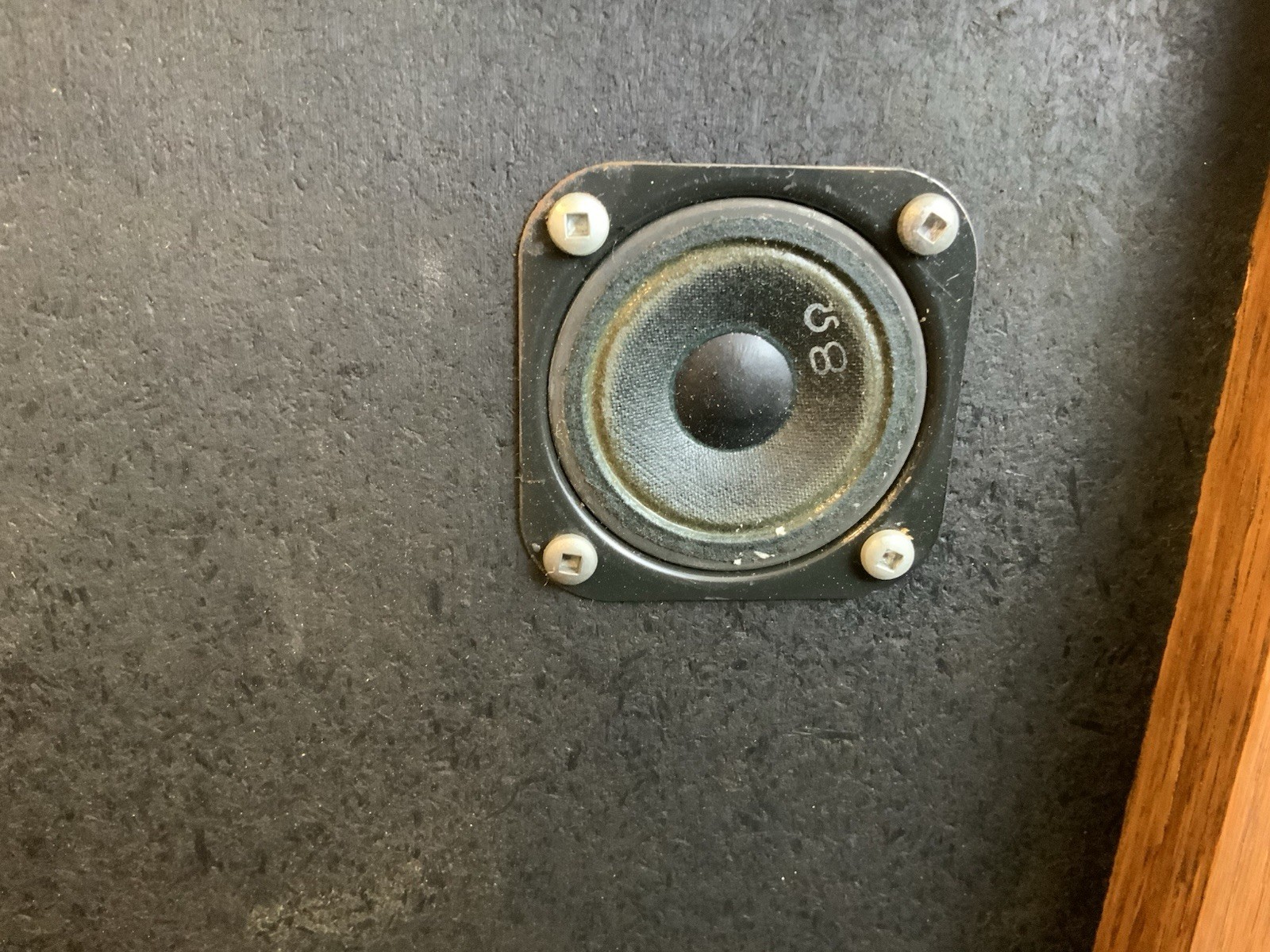 Sonrise Bookshelf Speakers Extremely RARE Cool Red Grills Great Sound - Image 10