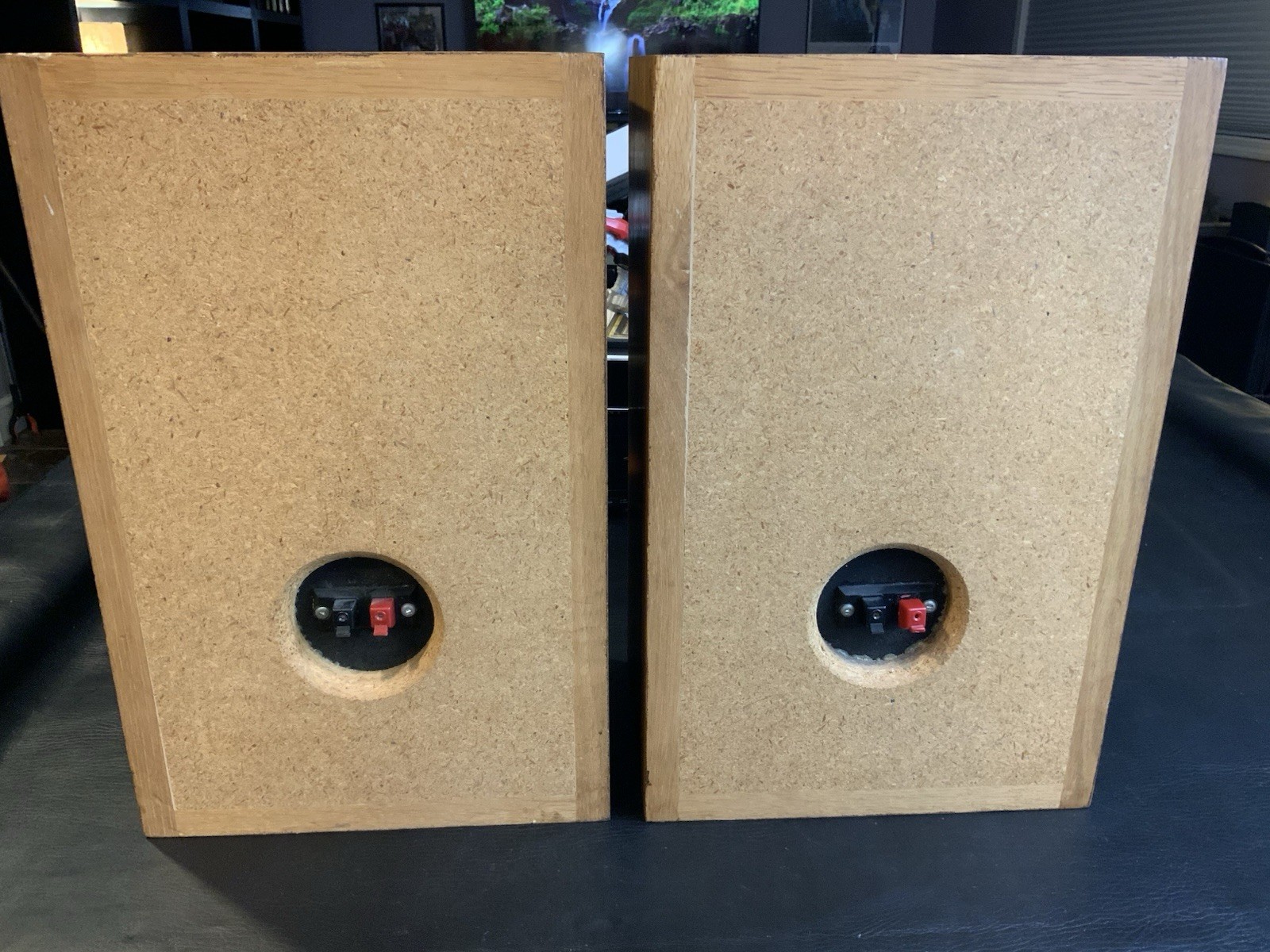 Sonrise Bookshelf Speakers Extremely RARE Cool Red Grills Great Sound - Image 15