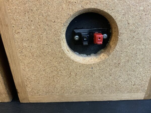 Sonrise Bookshelf Speakers Extremely RARE Cool Red Grills Great Sound - Image 16