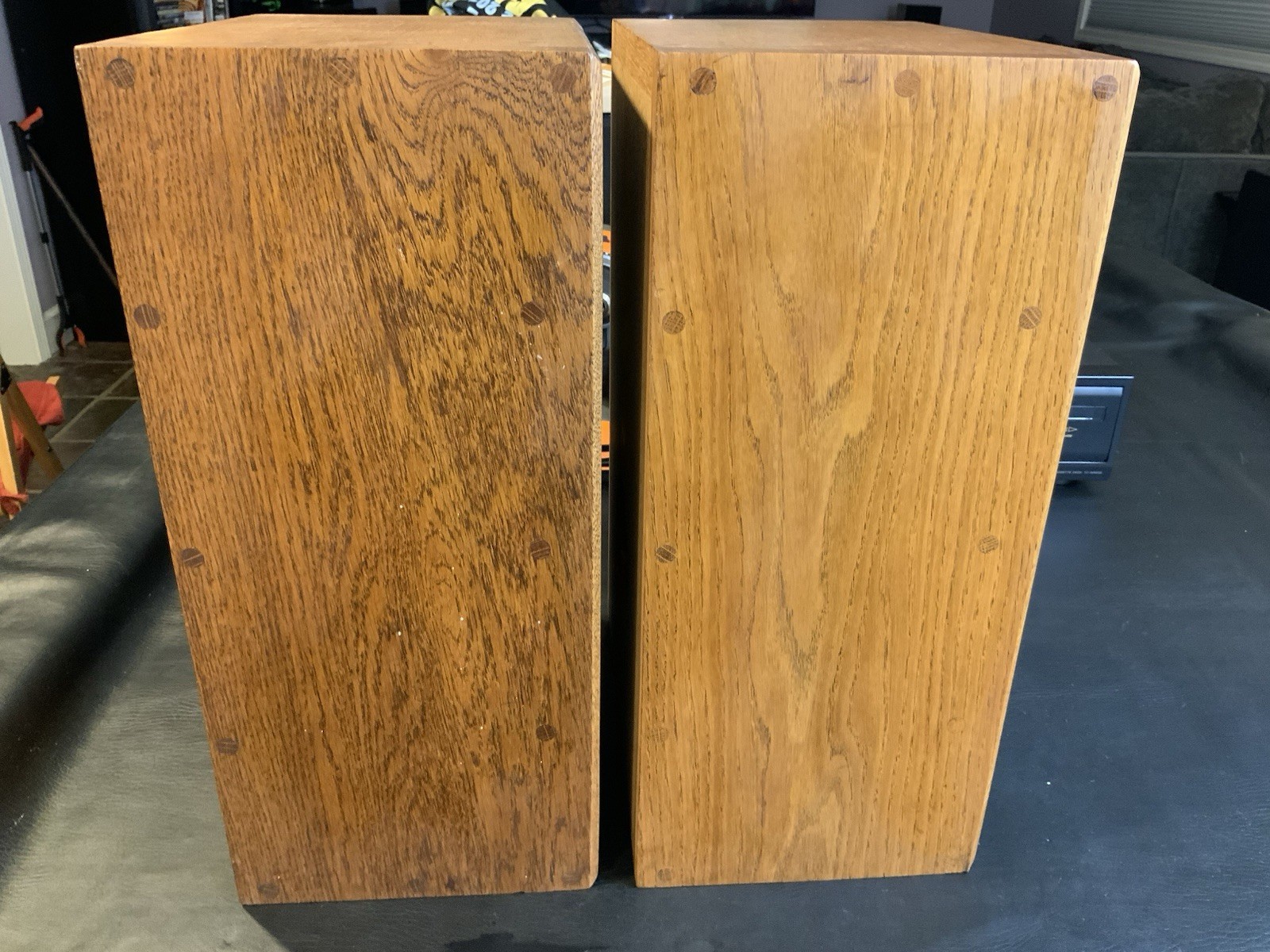 Sonrise Bookshelf Speakers Extremely RARE Cool Red Grills Great Sound - Image 19