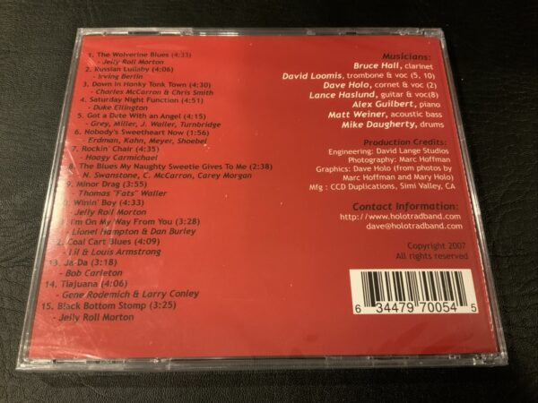 Saturday Night Function - Audio CD By Holotradband Jazz HTB-202 NEW SEALED RARE - Image 2
