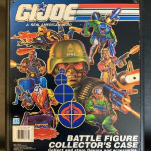 Vintage Hasbro G. I. Joe 1991 Battle Figure Collector’s Case | Super Clean Shape