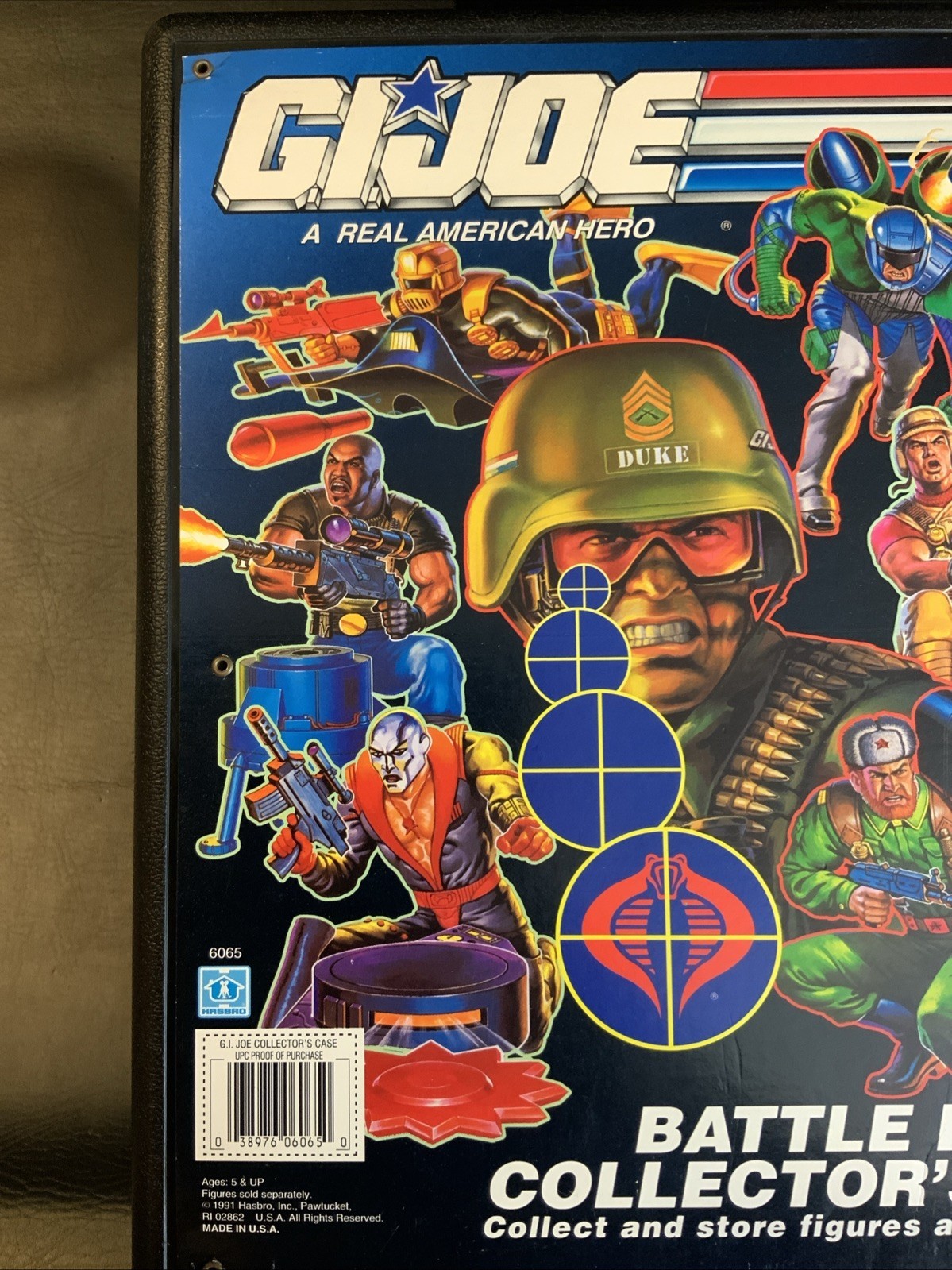 Vintage Hasbro G. I. Joe 1991 Battle Figure Collector’s Case | Super Clean Shape - Image 2