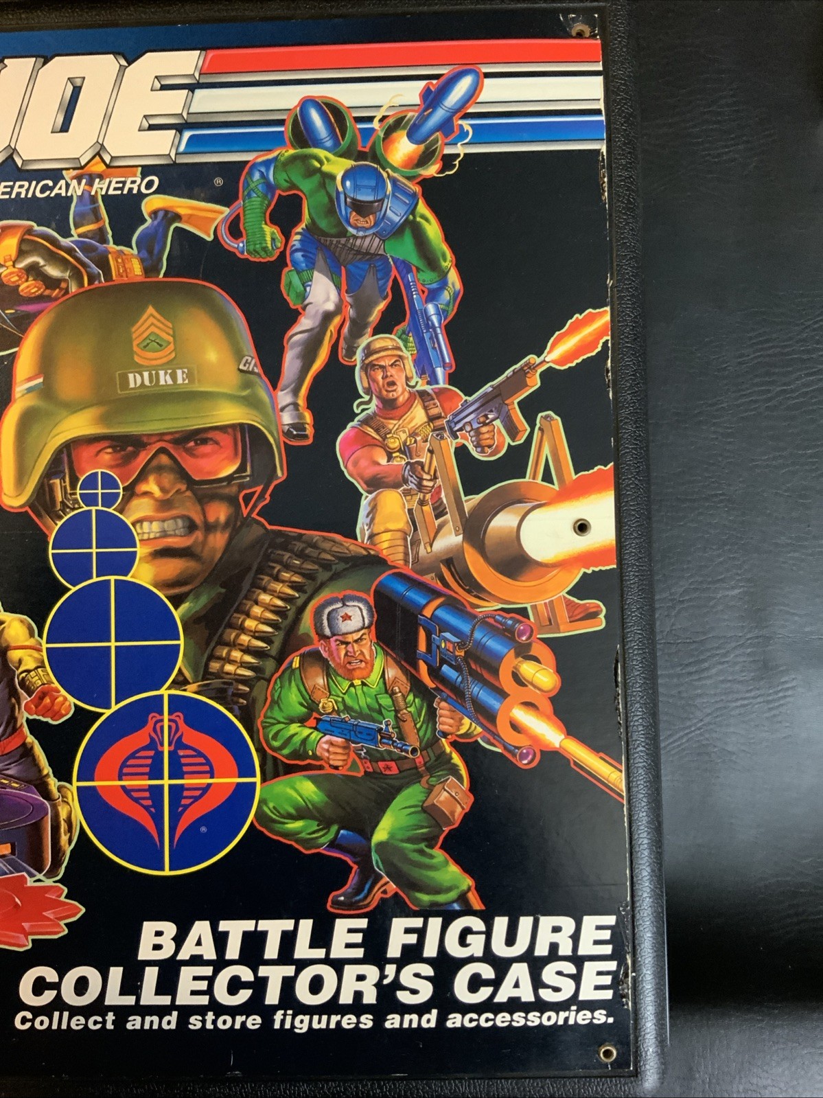 Vintage Hasbro G. I. Joe 1991 Battle Figure Collector’s Case | Super Clean Shape - Image 3