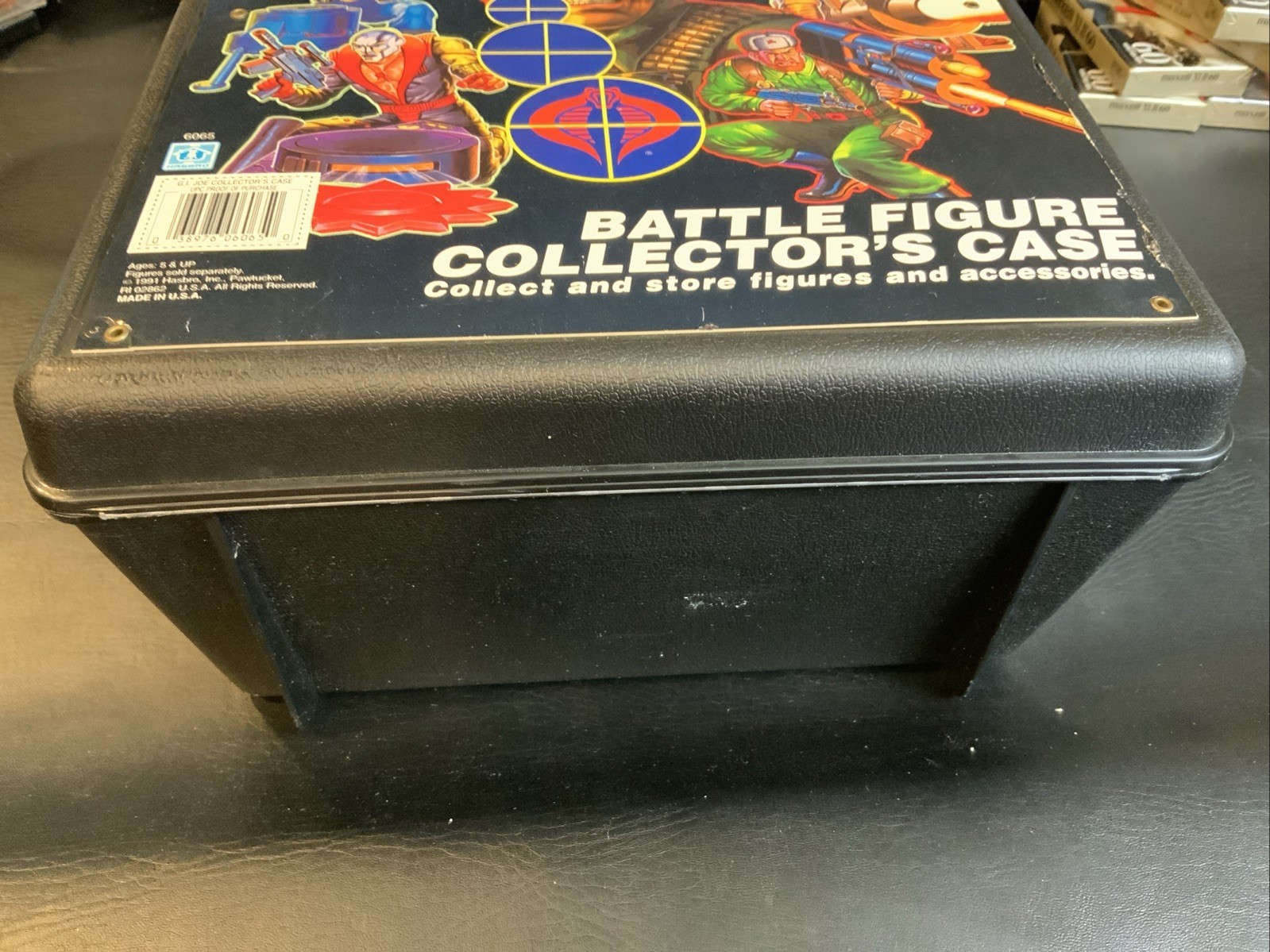 Vintage Hasbro G. I. Joe 1991 Battle Figure Collector’s Case | Super Clean Shape - Image 7