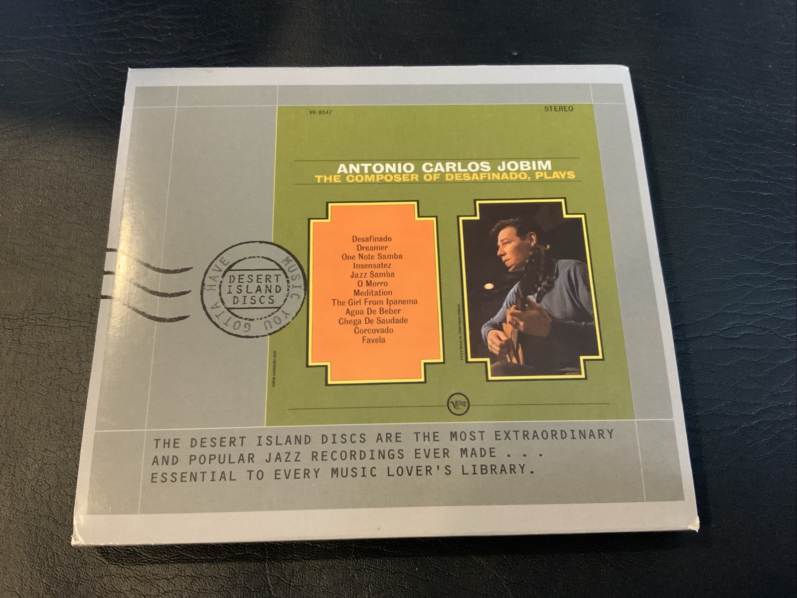 Antonio Carlos Jobim The Composer of Desafinado, Plays CD w/Slipcase & Inserts!