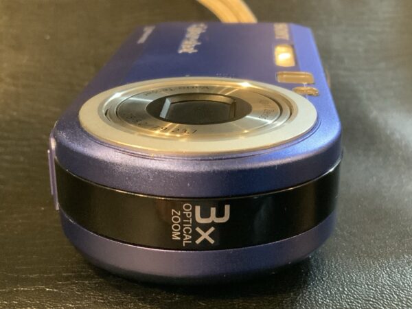 Sony Cyber-Shot DSC-P100 5.1MP Digital Camera RARE BLUE Tested See Pics - Image 12