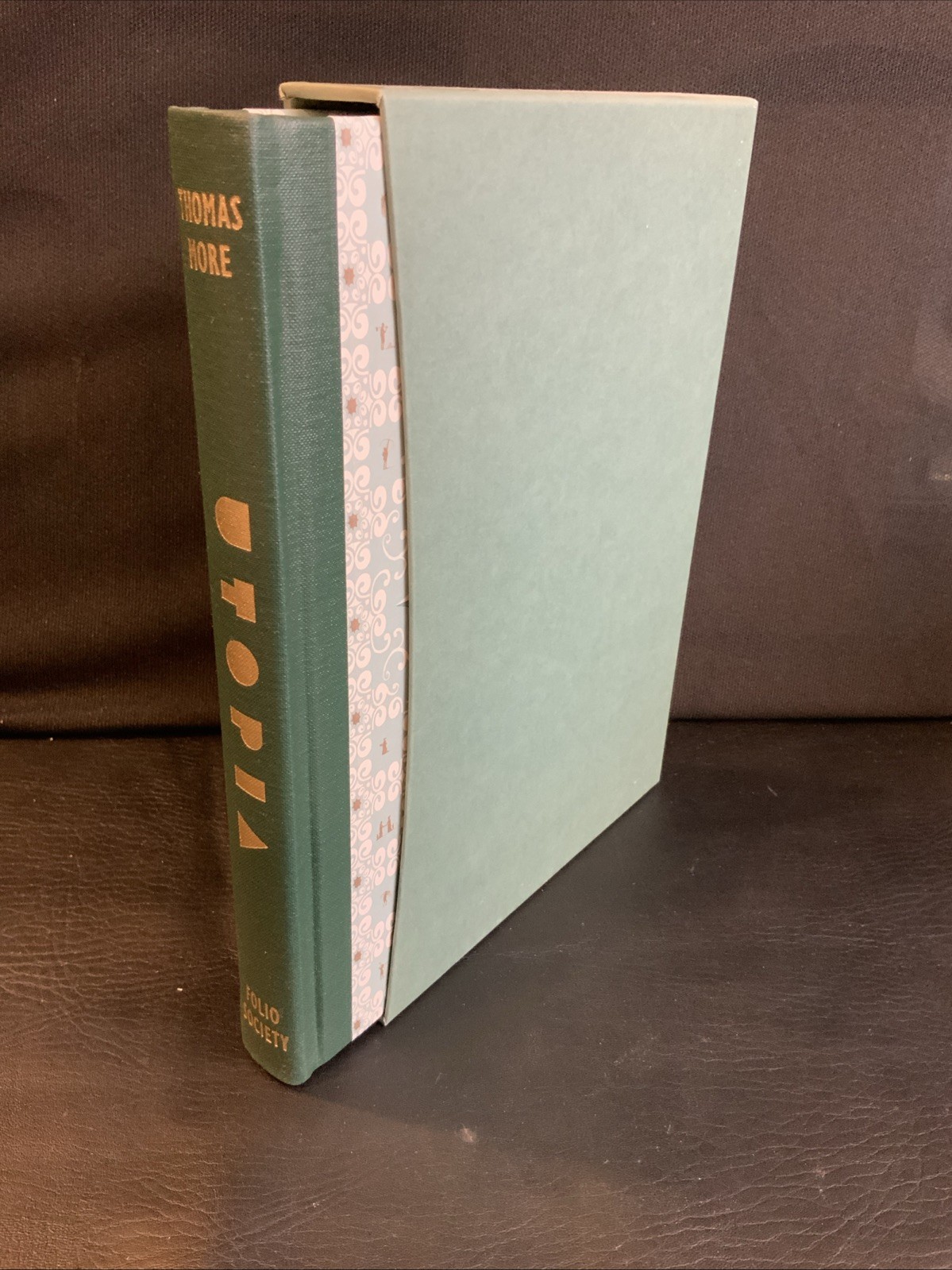 Thomas More Utopia Folio Society Edition with Slipcase Illustrated 2011 Like New