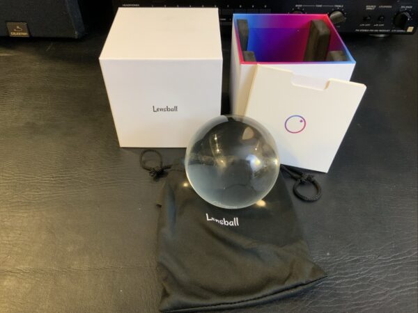 80mm Photography Crystal Ball Sphere Decoration Lens Photo Prop Lensball Clear - Image 4
