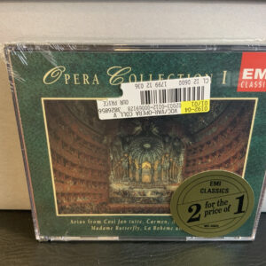 CD Opera Collection 1 Mozart Verdi Rossini Wagner EMI 1992 2 CDs Set New Sealed