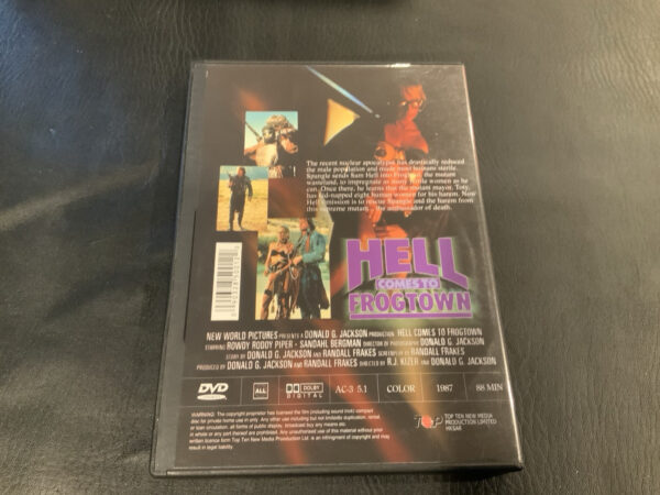 Hell Comes to Frogtown (DVD, 1988 Film) Roddy Piper Top Ten, Region Free, Rare - Image 2