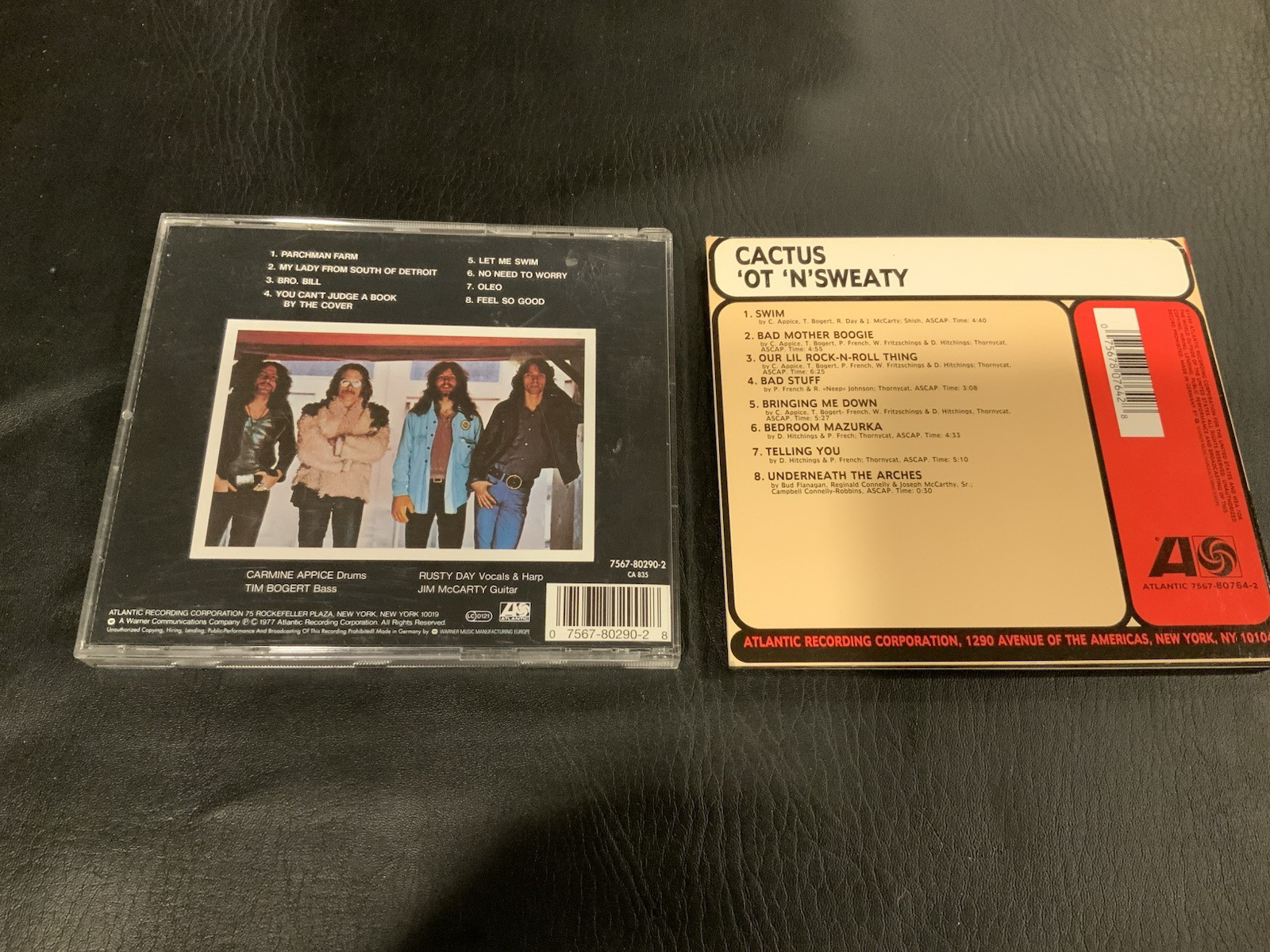 Cactus 2CD Lot: Cactus Self Titled 1977 and 'Ot 'N' Sweaty by Cactus CD 1998 - Image 2