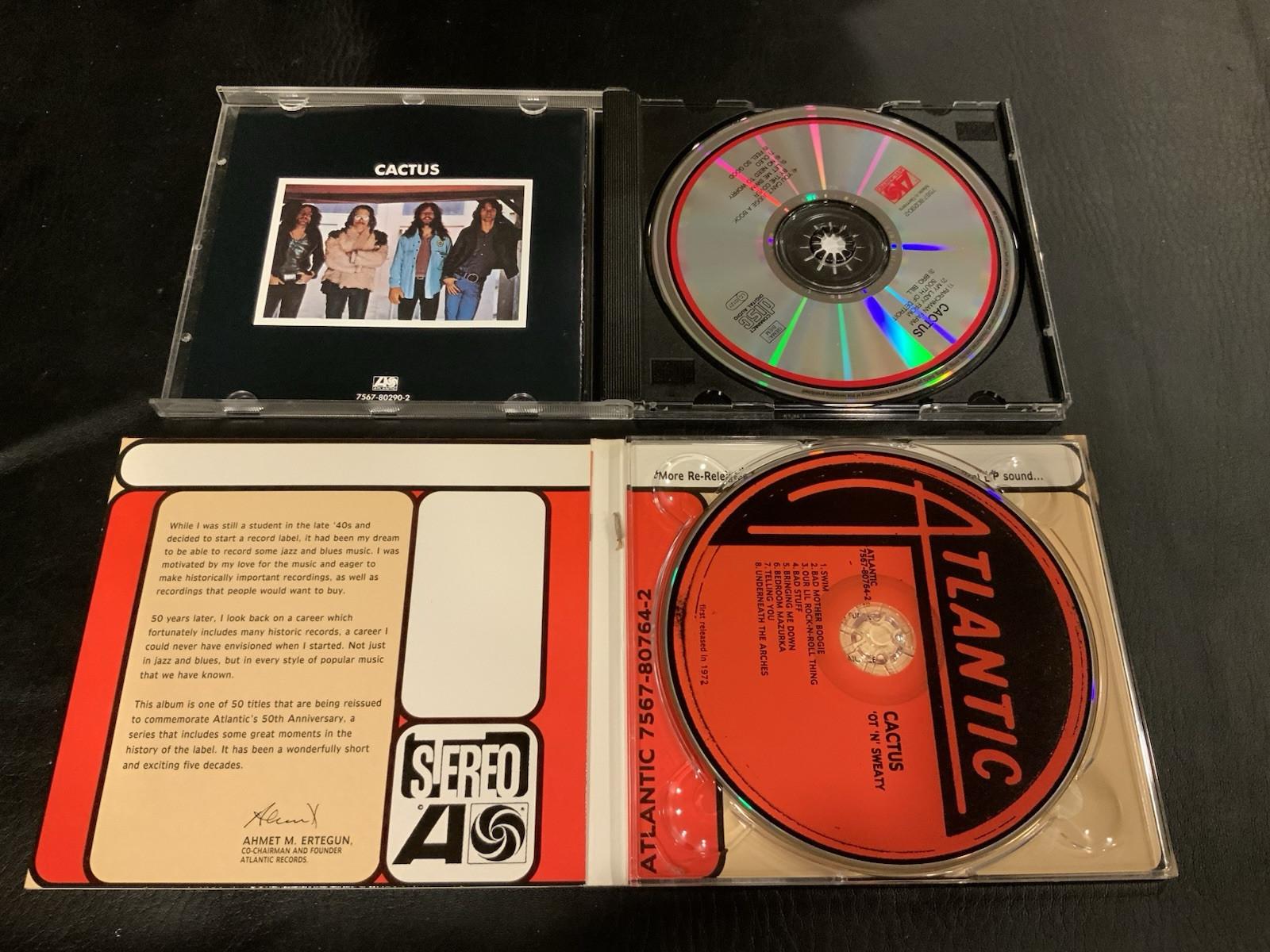 Cactus 2CD Lot: Cactus Self Titled 1977 and 'Ot 'N' Sweaty by Cactus CD 1998 - Image 3