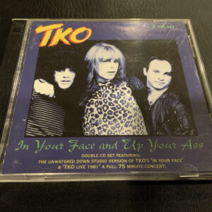 TKO In Your Face And Up Your Ass CD 2 cd Heavy Metal