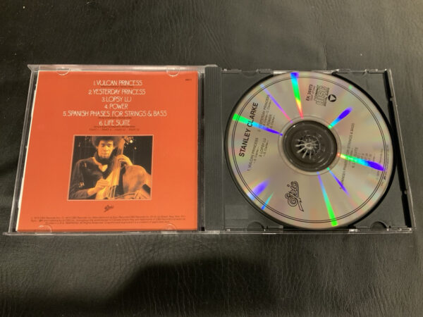 Stanley Clarke - "Stanley Clarke" - ( CD - Epic Records / Columbia Records ) - Image 3