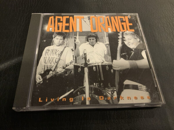 AGENT ORANGE Living In Darkness CD Posh Boy Rhino 1992 Rare OOP