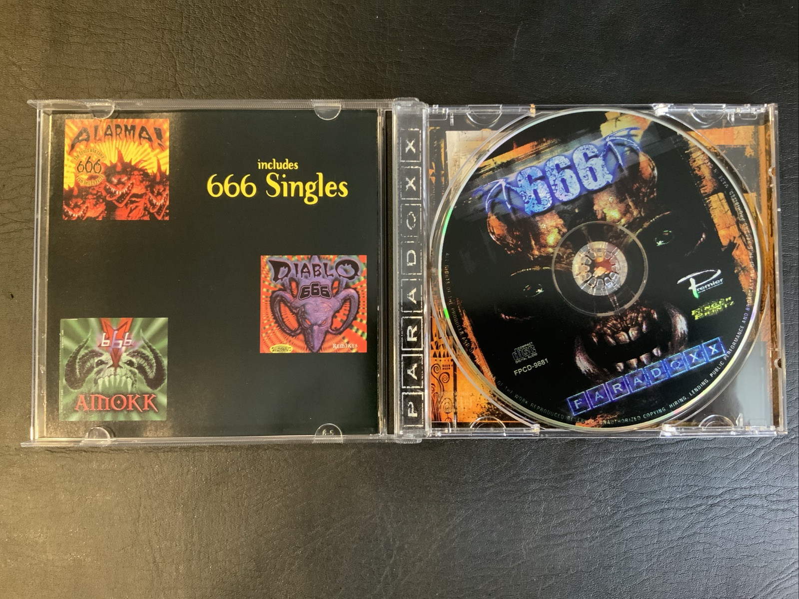 VG 666 – Paradoxx (1998) Rock Records – FPCD 9881-2 Dutch Techno RARE - Image 3