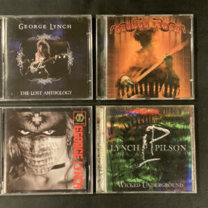 George Lynch Rare 5 CD Lot Furious George, Lost Anthology, Lynch Pilson, Sacred