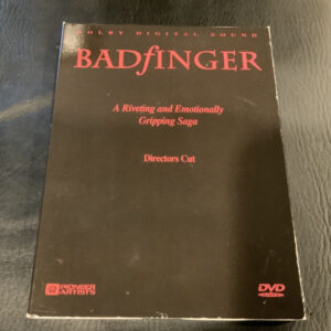 Badfinger Directors Cut DVD Pioneer Artists Riveting Saga Rare HTF