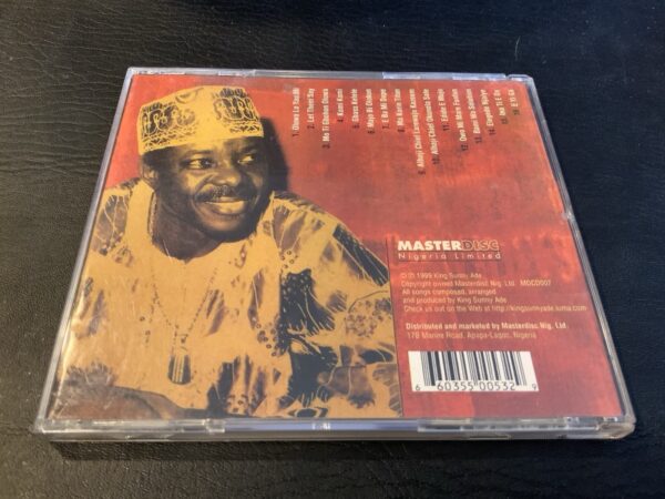 King Sunny Ade- Classics Volume 1: Let Them Say & Edide Masterdisc Nigeria 1999 - Image 2