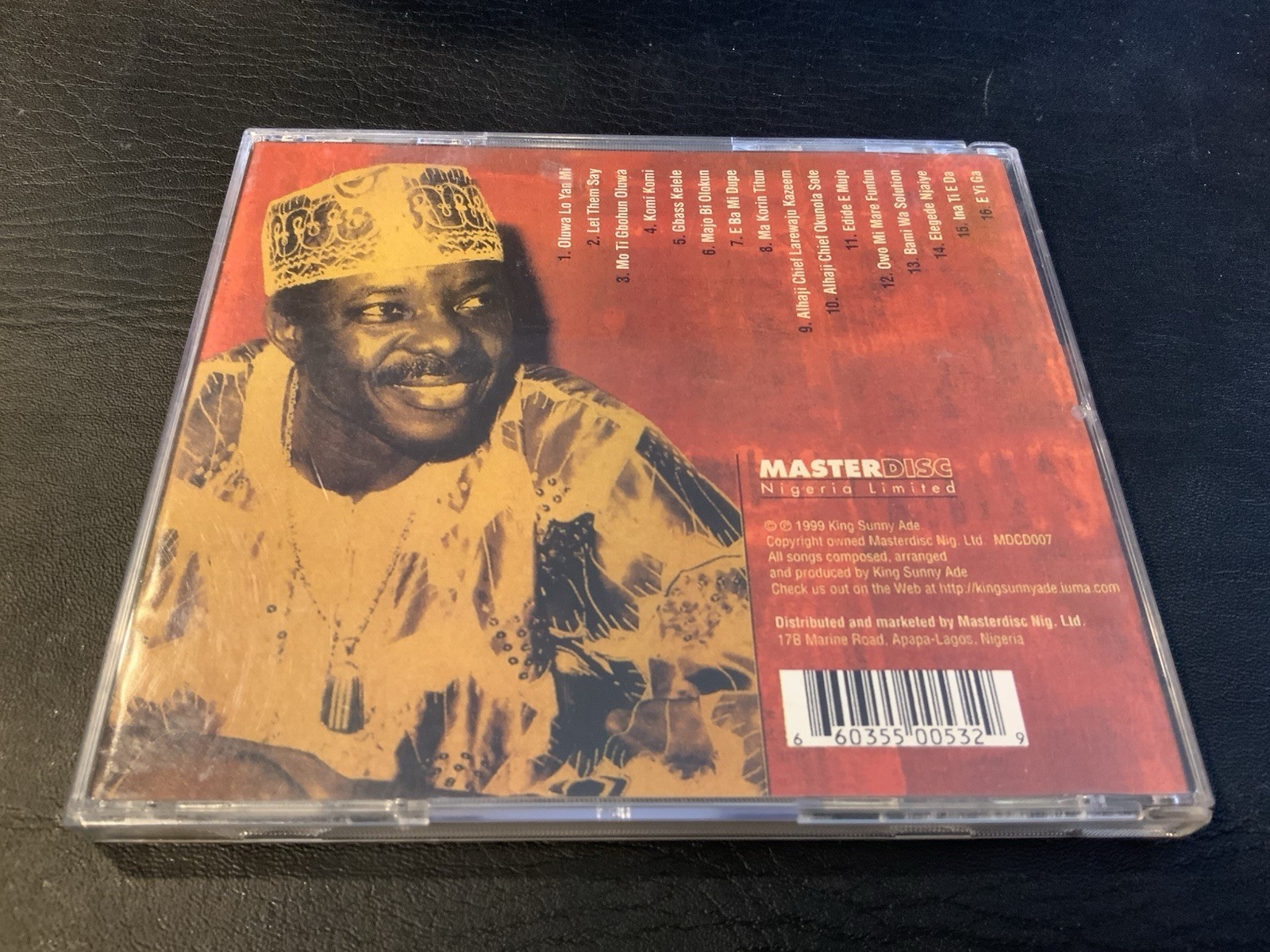 King Sunny Ade- Classics Volume 1: Let Them Say & Edide Masterdisc Nigeria 1999 - Image 2