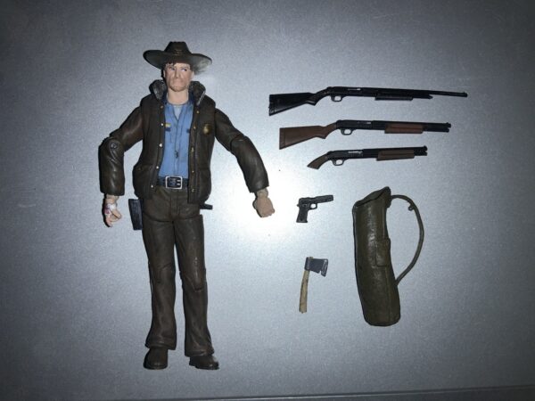 The Walking Dead Sheriff Rick Grimes Action Figure McFarlane + Accessories - Image 2