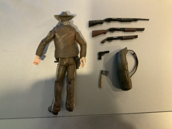 The Walking Dead Sheriff Rick Grimes Action Figure McFarlane + Accessories - Image 5