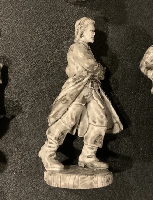 Disney Pirates of the Caribbean Dead Man's Bishop Will Turner Grey Chess Piece - Image 2