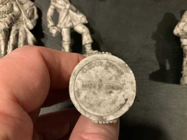 Disney Pirates of the Caribbean Dead Man's Bishop Will Turner Grey Chess Piece - Image 3
