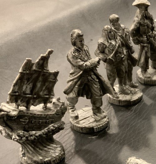 Disney Pirates of the Caribbean Dead Man's Bishop Will Turner Grey Chess Piece - Image 4