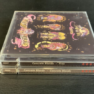 CONCRETE BLONDE - Self-Titled & Free - Extra Tracks Remastered 2004 RAREAF VG