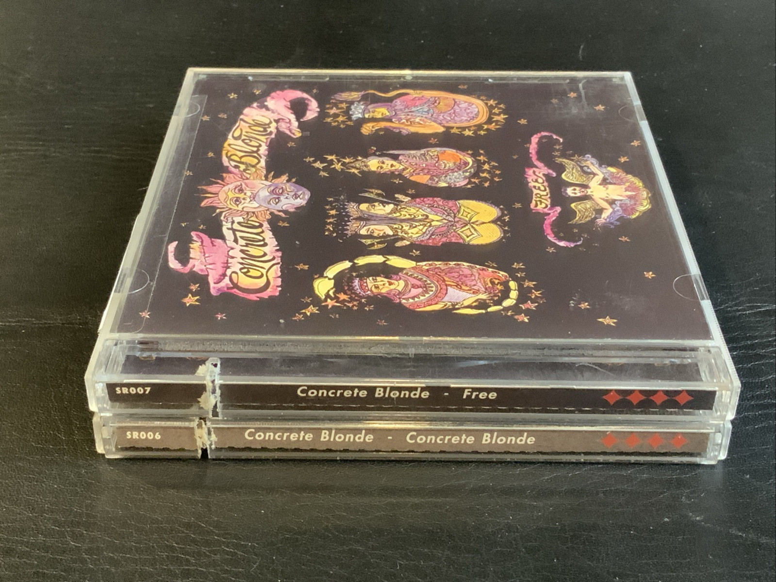 CONCRETE BLONDE - Self-Titled & Free - Extra Tracks Remastered 2004 RAREAF VG