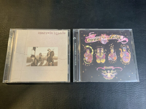 CONCRETE BLONDE - Self-Titled & Free - Extra Tracks Remastered 2004 RAREAF VG - Image 2