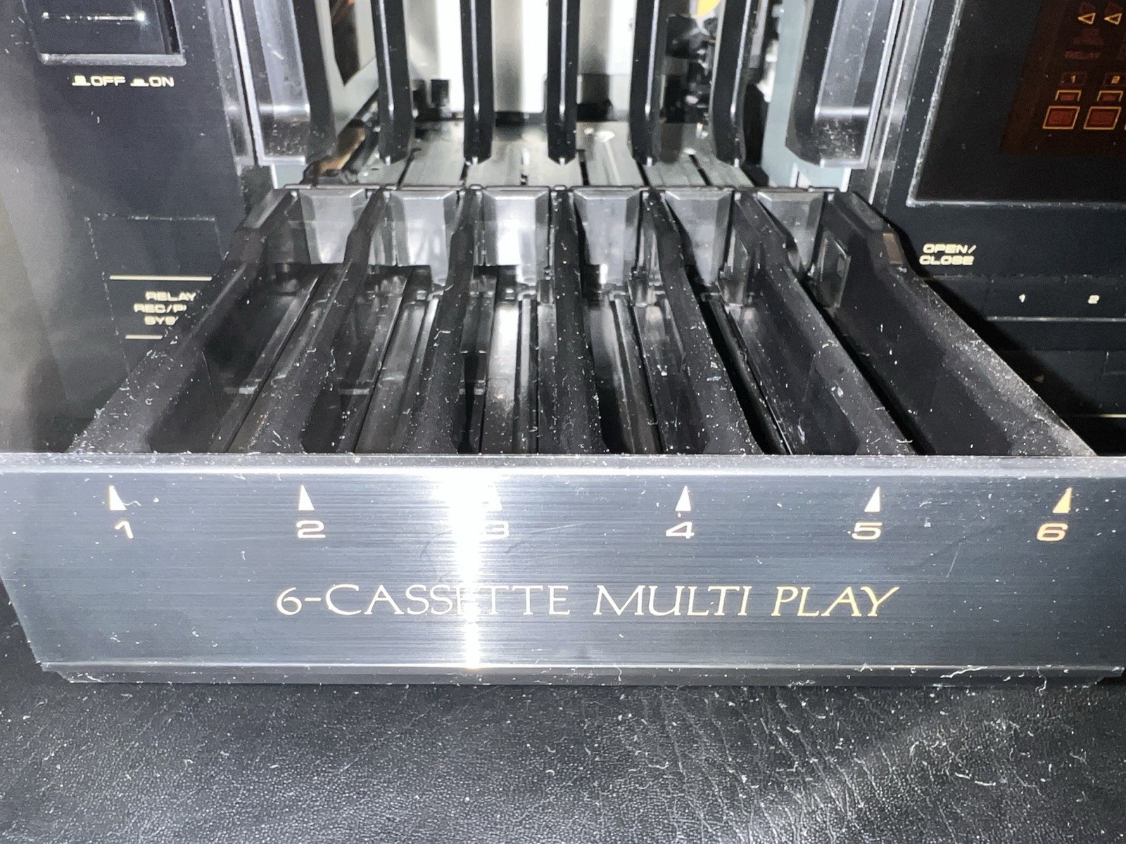 Pioneer CT-M50R 6-Cassette Multi Play Changer COOL RARE WORKING - Image 7