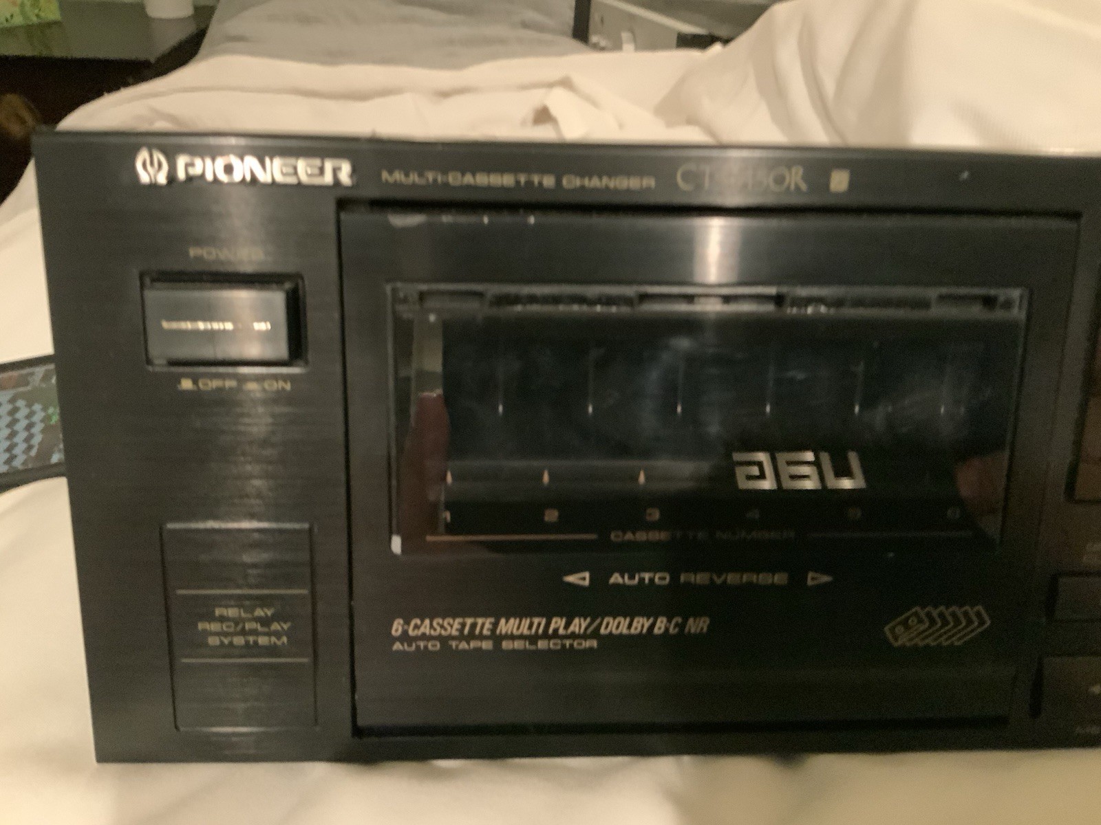 Pioneer CT-M50R 6-Cassette Multi Play Changer COOL RARE WORKING - Image 9